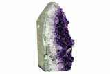 Dark Purple, Amethyst Crystal Cluster - Uruguay #123804-2